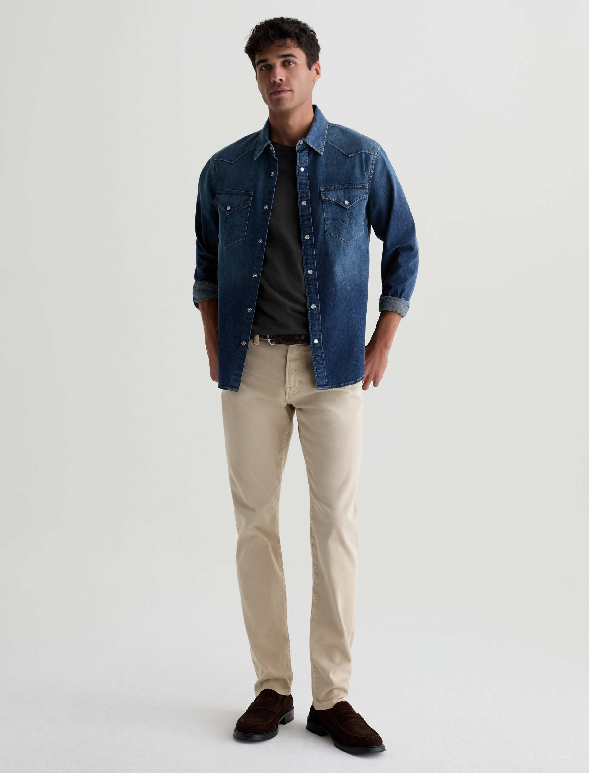 AG Tellis Pants - 7 Years Sulfur Coastal Pebble-Men's Pants-Brooklyn-Vancouver-Yaletown-Canada
