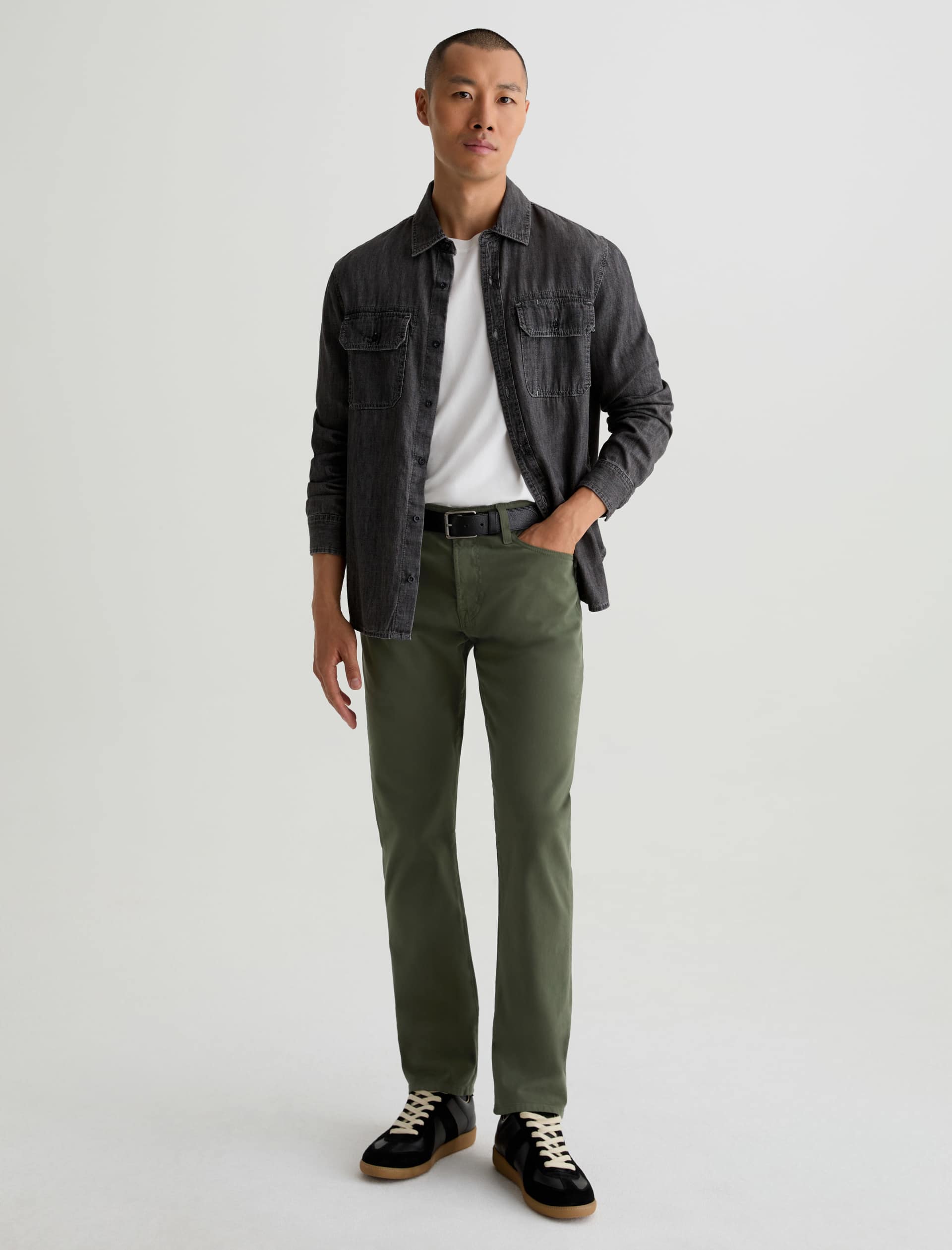 AG Tellis Pants - Urban Green-Men&#39;s Pants-Brooklyn-Vancouver-Yaletown-Canada