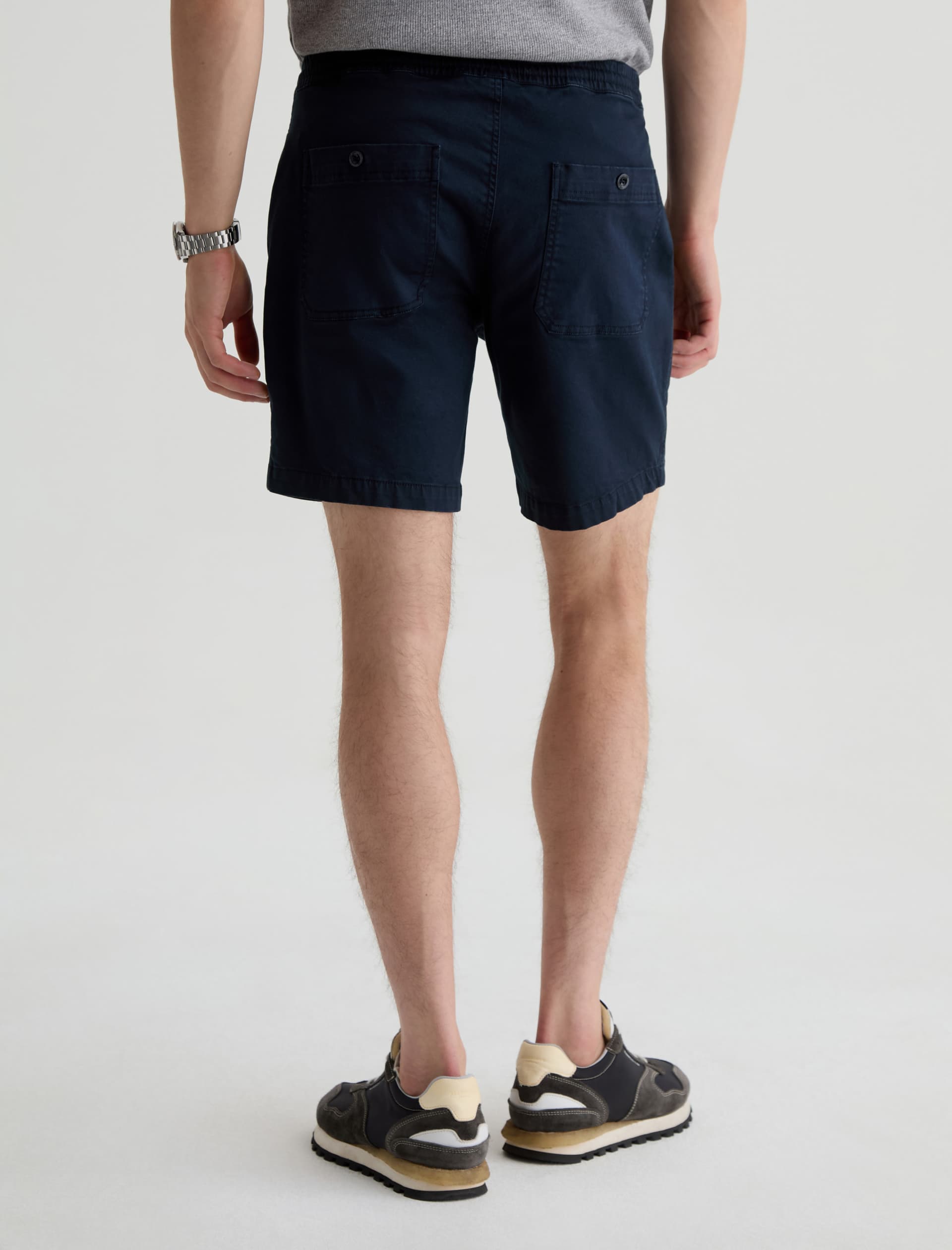 AG Oliver Shorts - Sulfur Modern Navy-Men's Shorts-Brooklyn-Vancouver-Yaletown-Canada