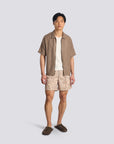 Bather Birch Daisy Trip Swim Trunk - Natural-Men's Shorts-Brooklyn-Vancouver-Yaletown-Canada