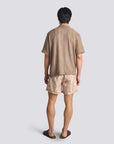 Bather Birch Daisy Trip Swim Trunk - Natural-Men's Shorts-Brooklyn-Vancouver-Yaletown-Canada