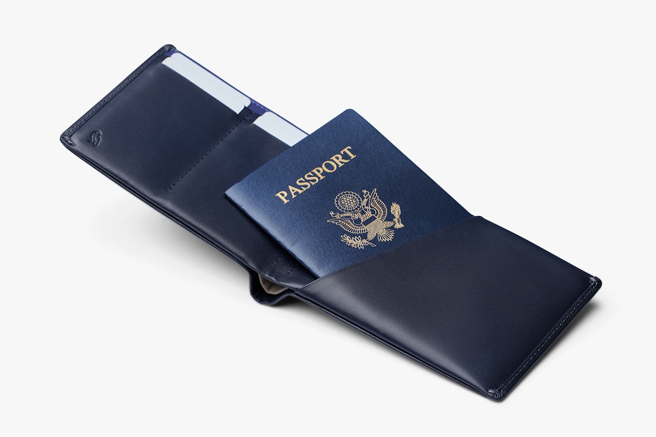 Bellroy Travel Wallet - Navy-Men's Accessories-Brooklyn-Vancouver-Yaletown-Canada