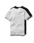 RC Knit Ringspun Jersey 2-Pack White/Black-Men's T-Shirts-Yaletown-Vancouver-Surrey-Canada
