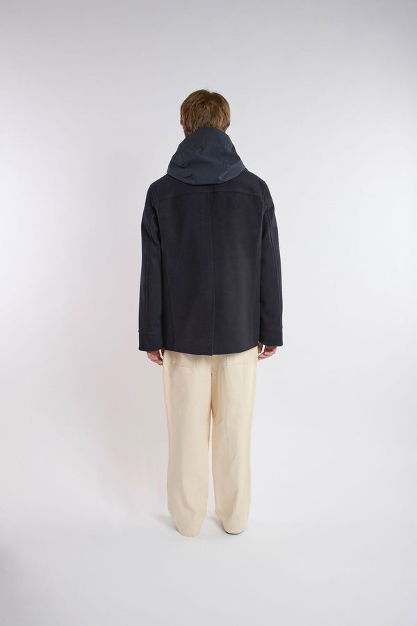 Palto Fiorentina Wp Peacoat Removable Hood - Navy-Men&#39;s Coats-Brooklyn-Vancouver-Yaletown-Canada