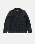 Nudie Barney Worker Jacket - Black-Men's Jackets-Brooklyn-Vancouver-Yaletown-Canada