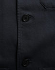Nudie Barney Worker Jacket - Black-Men's Jackets-Brooklyn-Vancouver-Yaletown-Canada