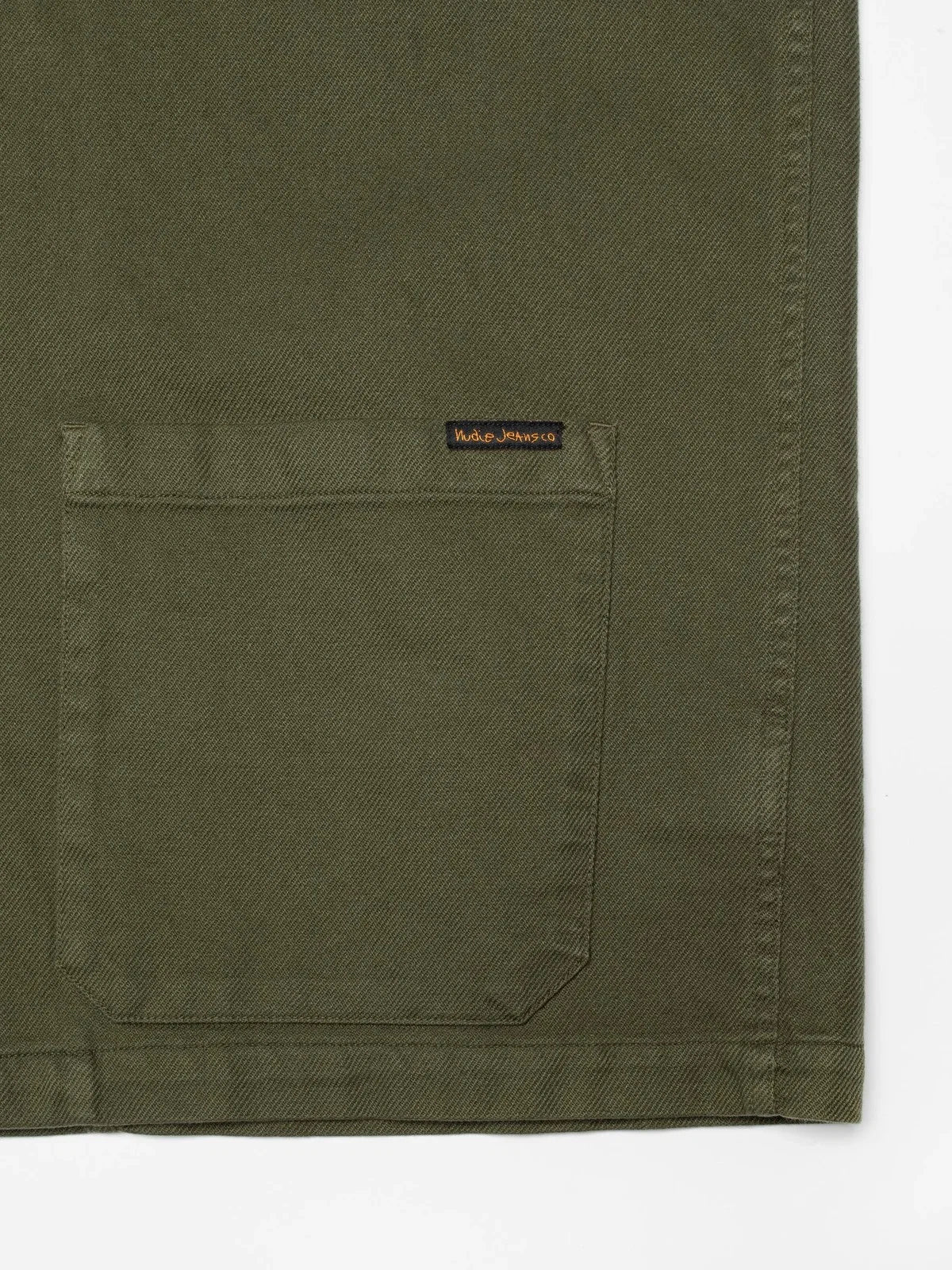 Nudie Barney Worker Jacket - Olive-Men's Jackets-Brooklyn-Vancouver-Yaletown-Canada