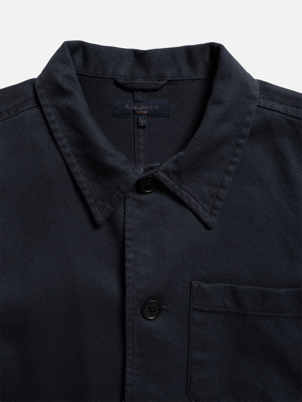 Nudie Barney Worker Jacket - Black-Men's Jackets-Brooklyn-Vancouver-Yaletown-Canada