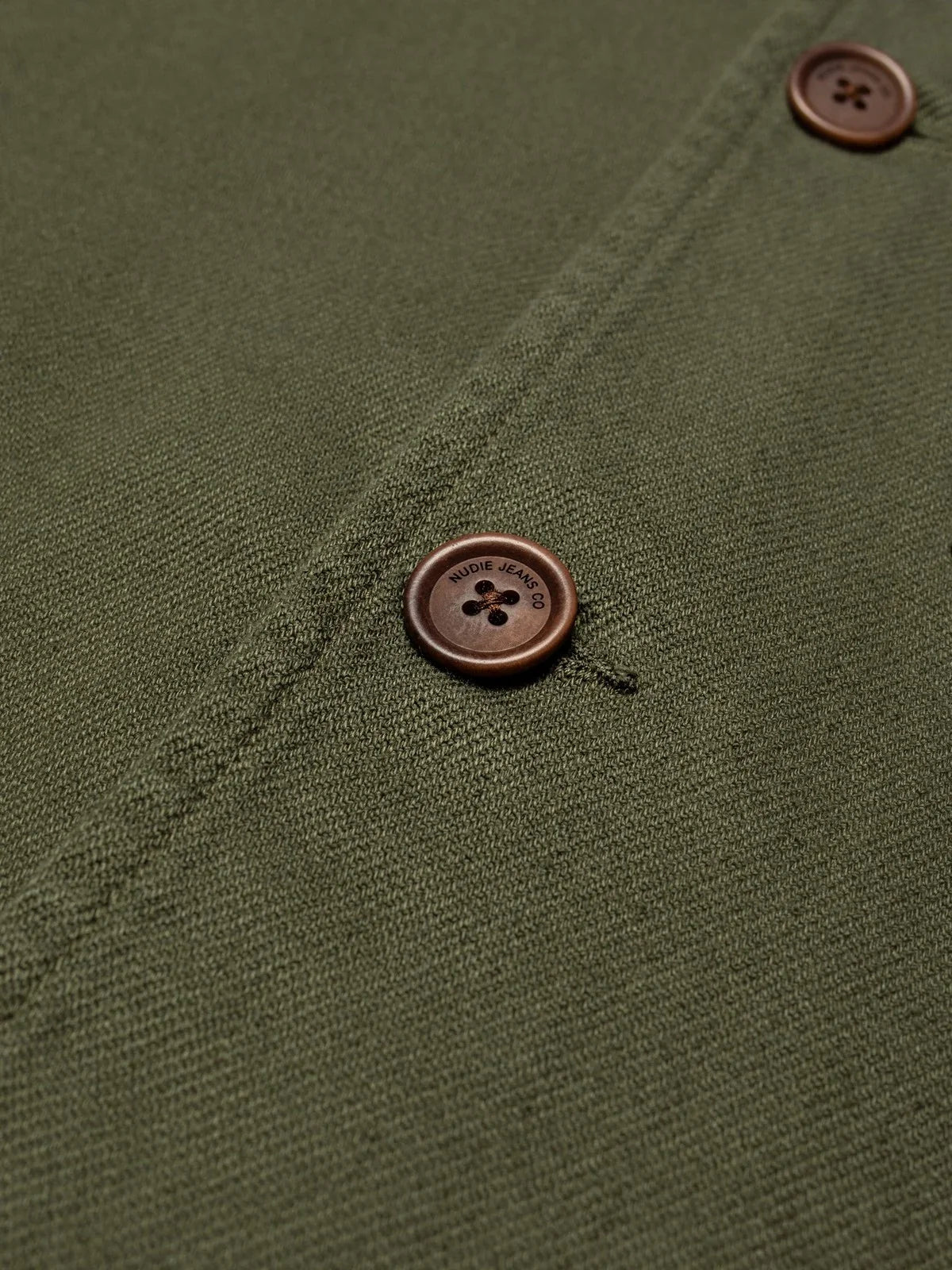 Nudie Barney Worker Jacket - Olive-Men's Jackets-Brooklyn-Vancouver-Yaletown-Canada