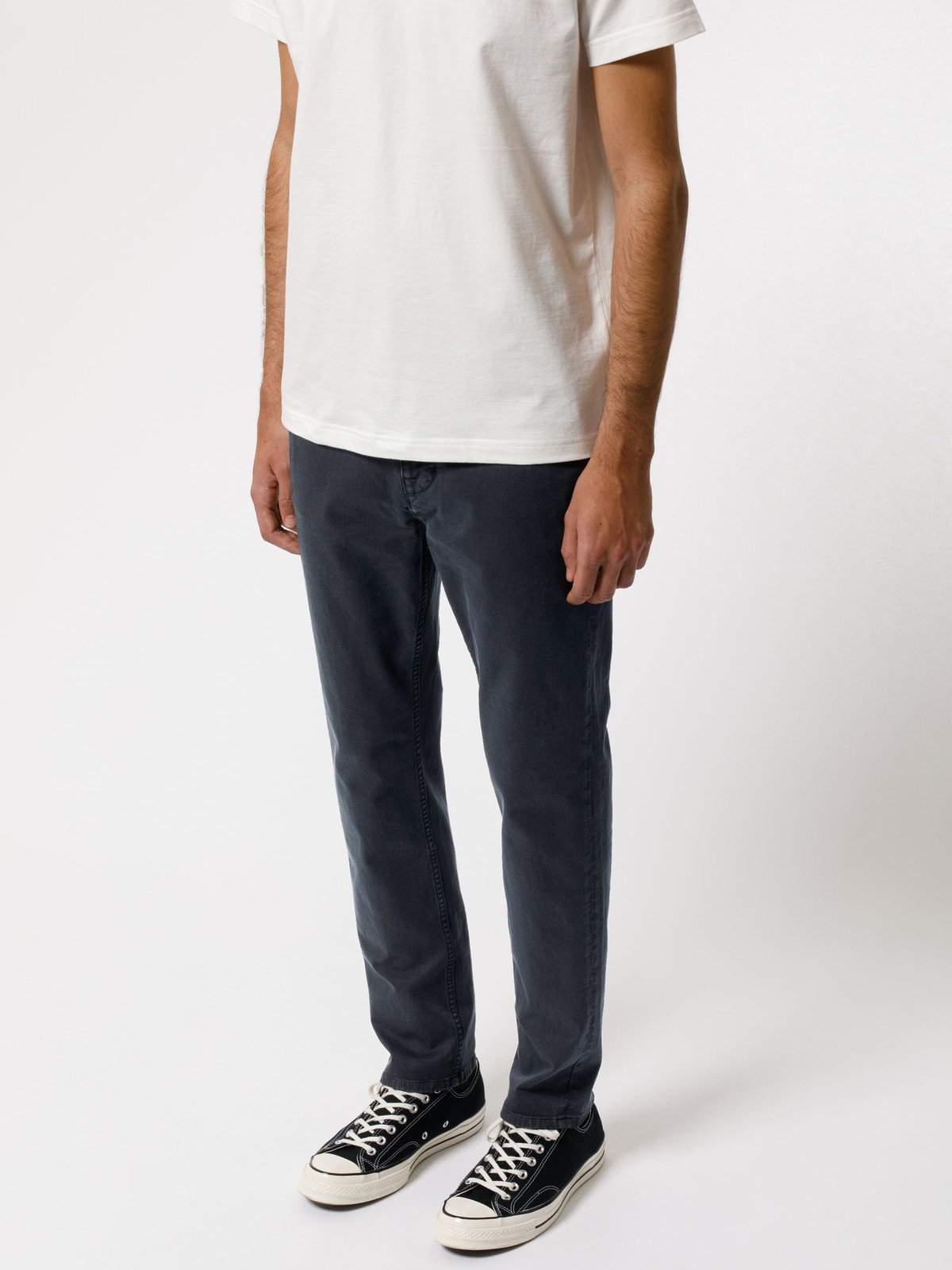 Nudie Easy Alvin Dark Midnight-Men&#39;s Pants-Brooklyn-Vancouver-Yaletown-Canada