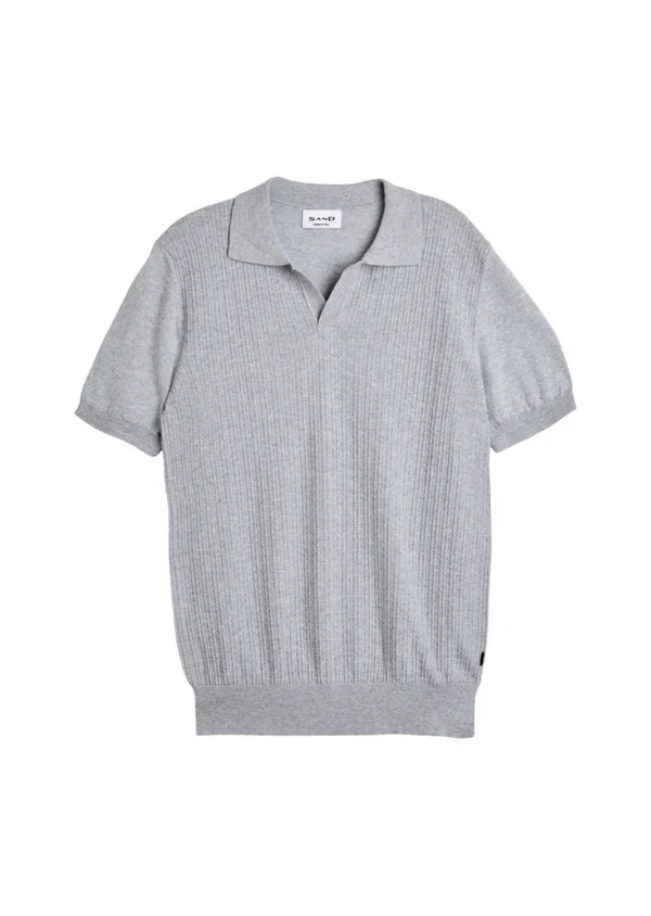 Sand 5625IpSS - Grey-Men's Shirts-Brooklyn-Vancouver-Yaletown-Canada