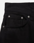 Nudie Steady Eddie II Dry Everblack-Men's Denim-Brooklyn-Vancouver-Yaletown-Canada