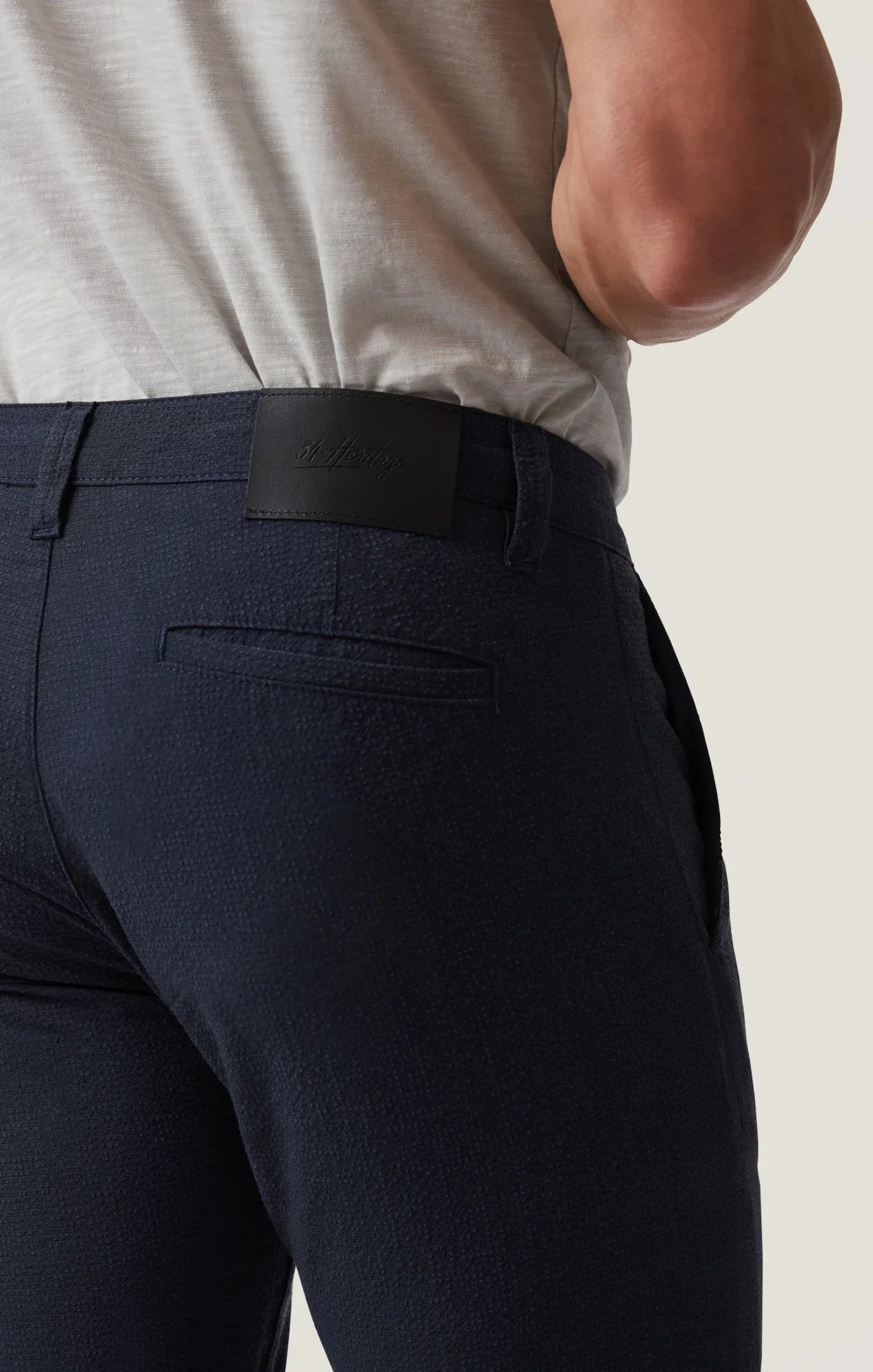 34 Heritage Verona Night Seersucker Kona-Men's Pants-Brooklyn-Vancouver-Yaletown-Canada