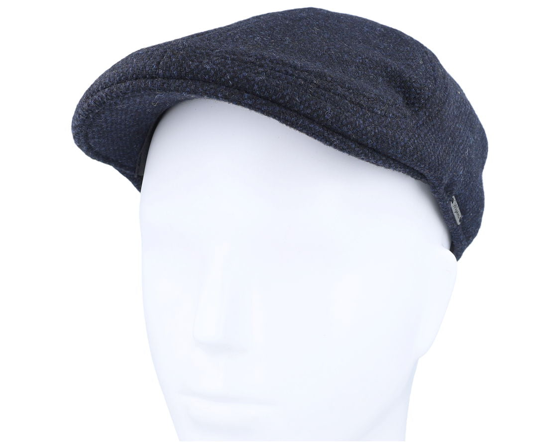 Wigens Pub Cap - Navy melange-Men's Accessories-Brooklyn-Vancouver-Yaletown-Canada