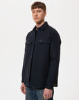 Nudie Glenn Padded Shirt Navy-Men's T-Shirts-Brooklyn-Vancouver-Yaletown-Canada