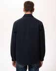 Nudie Glenn Padded Shirt Navy-Men's T-Shirts-Brooklyn-Vancouver-Yaletown-Canada