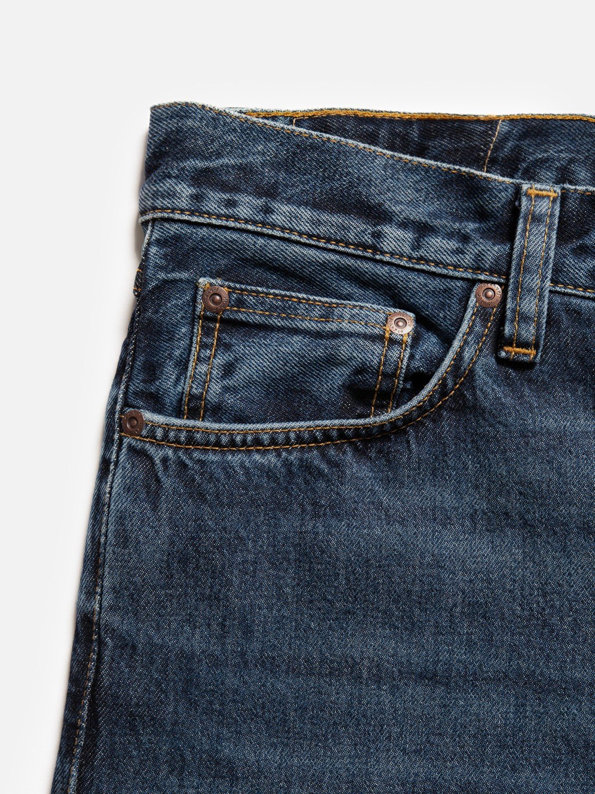Nudie Steady Eddie II Blue Soil-Men&#39;s Denim-Brooklyn-Vancouver-Yaletown-Canada