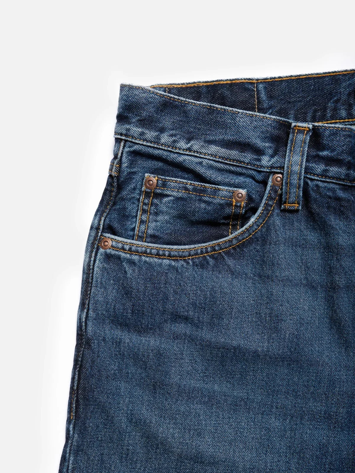 Nudie Gritty Jackson Blue Soil-Men's Denim-Brooklyn-Vancouver-Yaletown-Canada