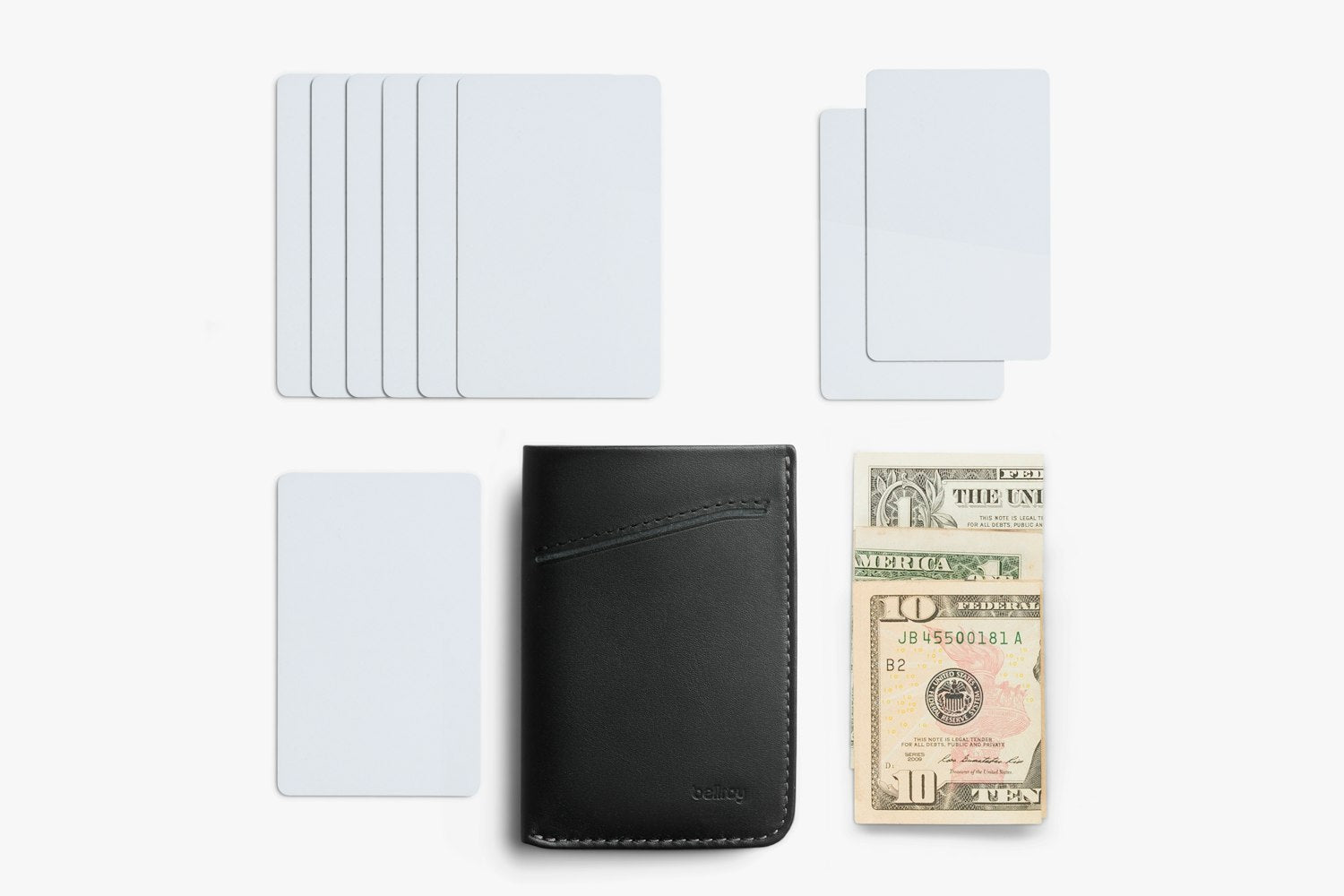 Bellroy Card Sleeve (Second Edition) Black-Men's Accessories-Brooklyn-Vancouver-Yaletown-Canada