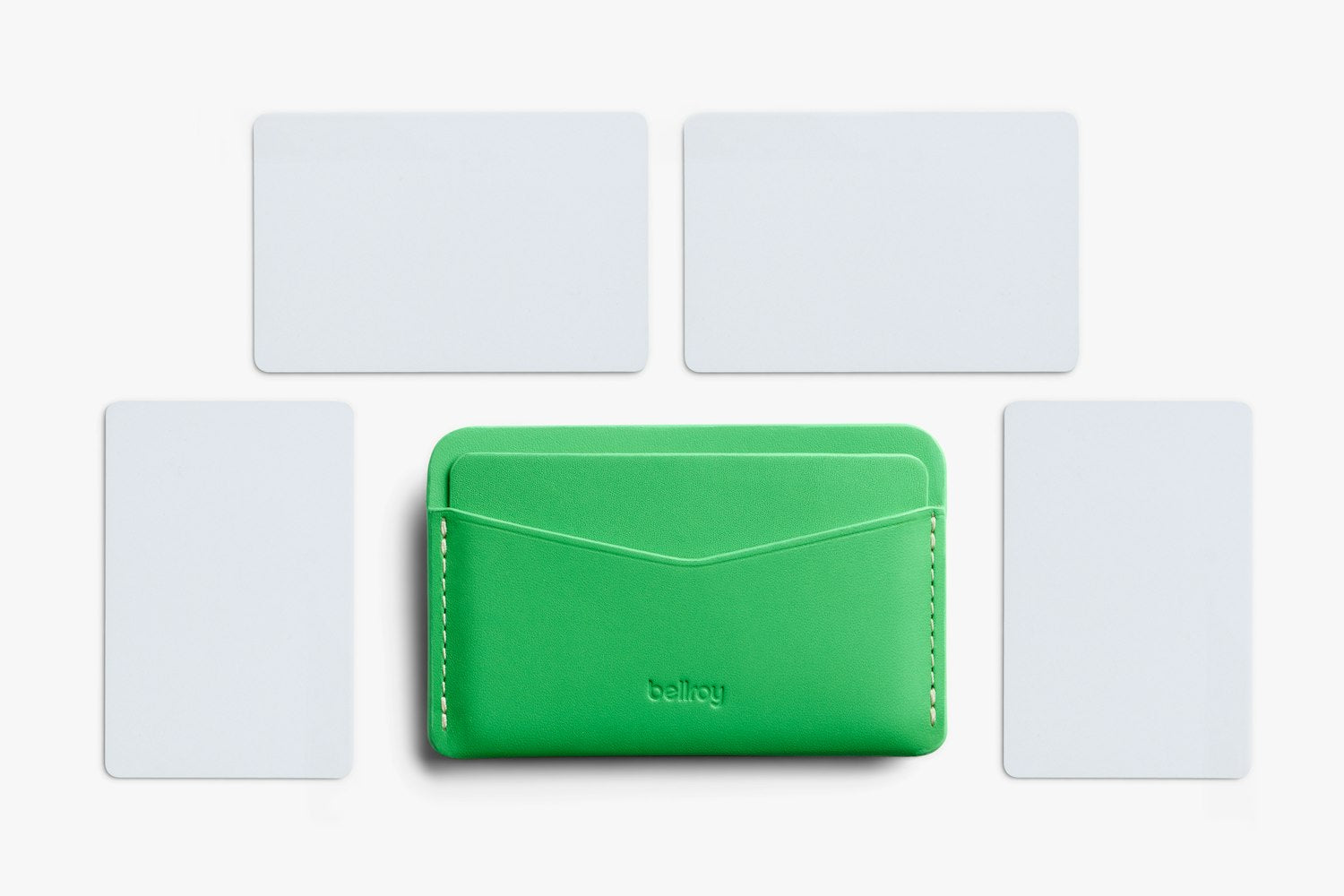 Bellroy Card Slip - Neon Green-Men&#39;s Wallets-Brooklyn-Vancouver-Yaletown-Canada