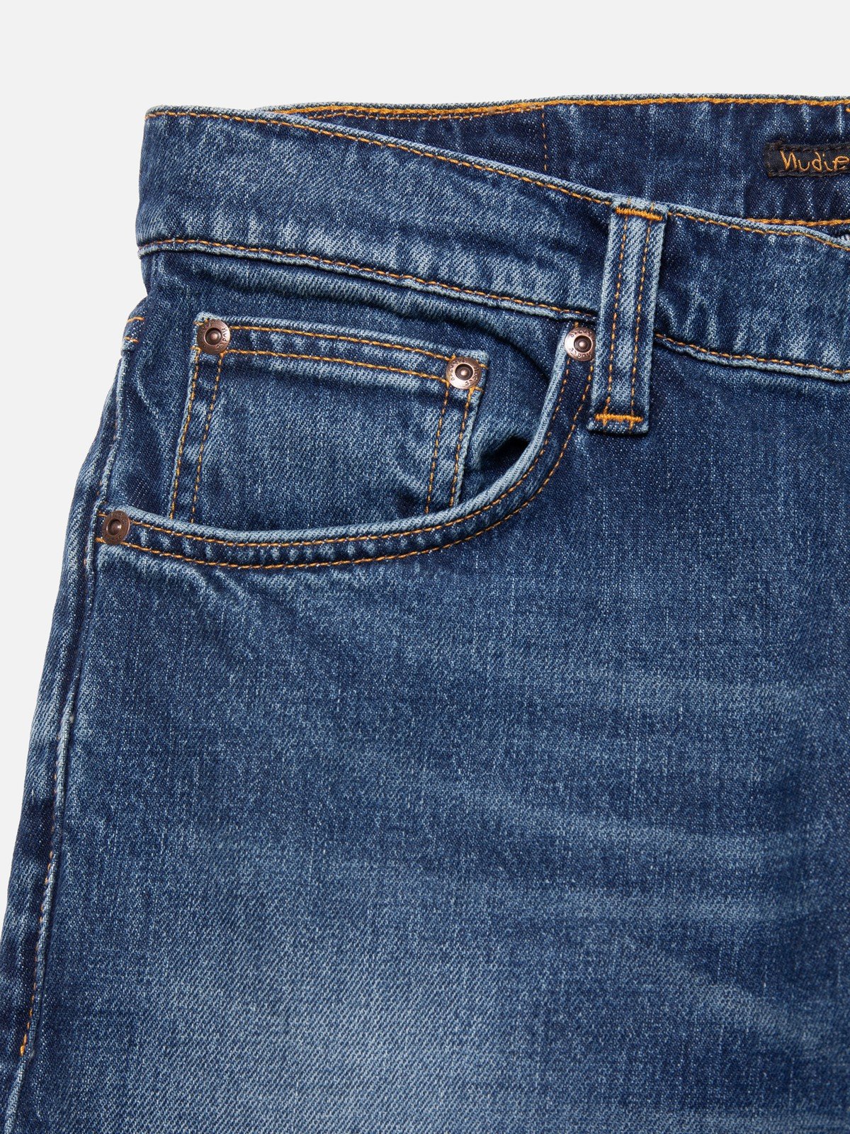 Nudie Solid Ollie Wild Blue-Men&#39;s Denim-Brooklyn-Vancouver-Yaletown-Canada