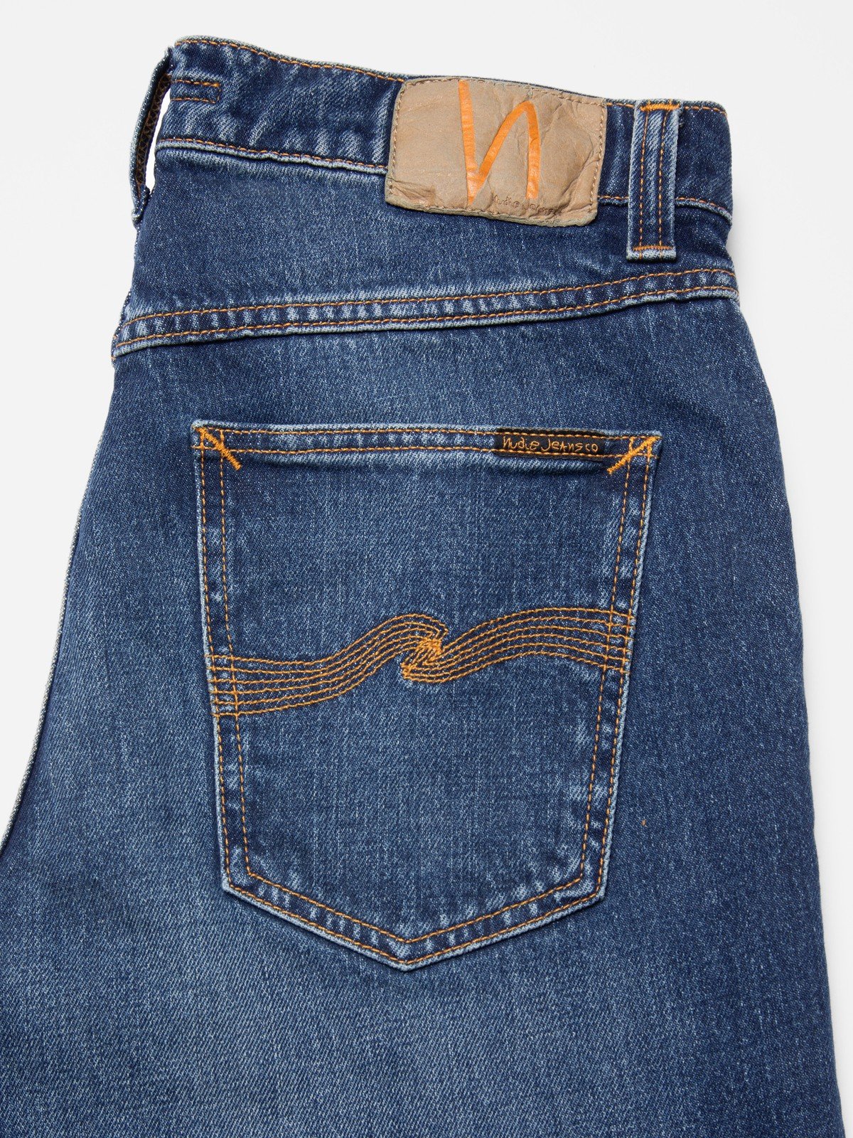Nudie Solid Ollie Wild Blue-Men's Denim-Brooklyn-Vancouver-Yaletown-Canada