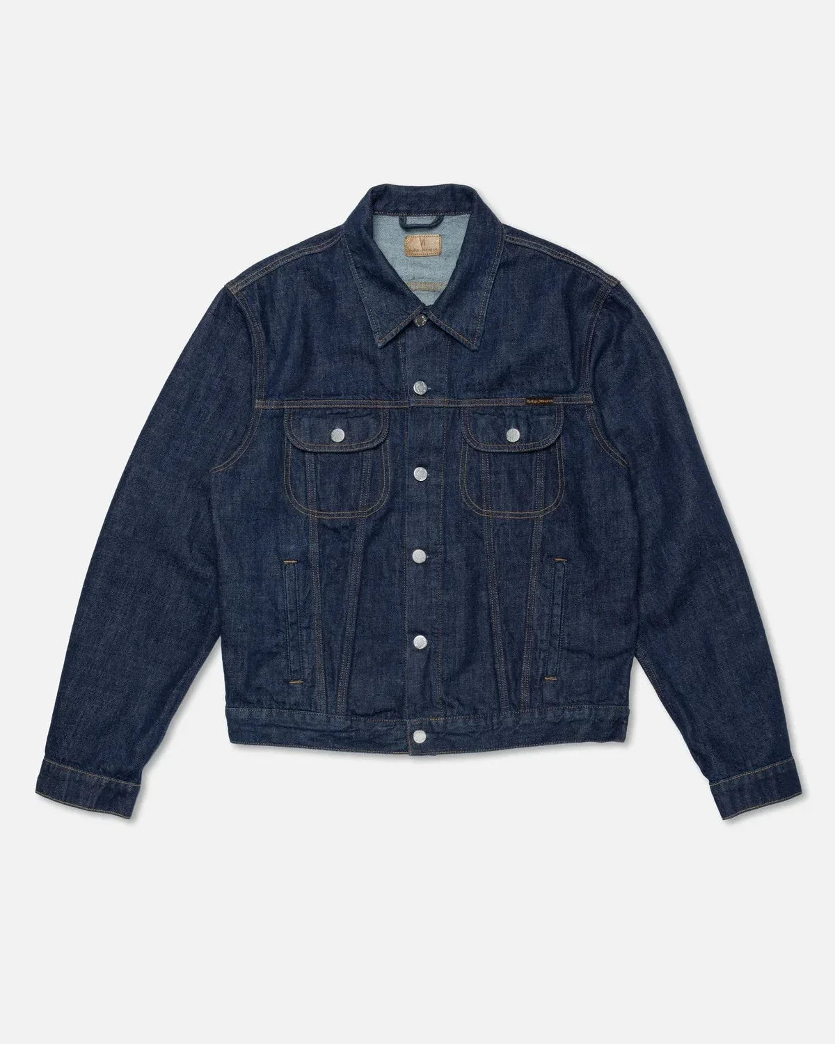 Nudie - Danny 40s Redcast Denim Jacket - Dark Blue-Men's Jackets-Brooklyn-Vancouver-Yaletown-Canada