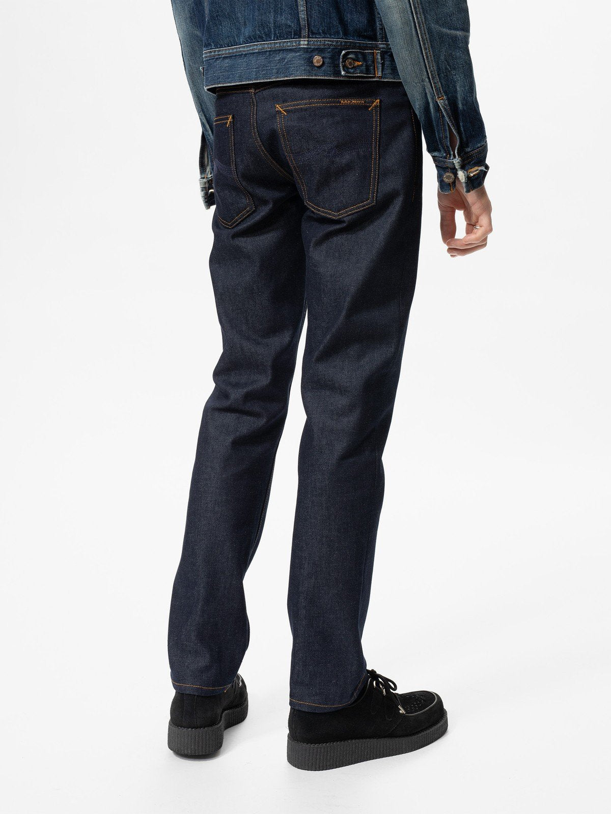 Nudie Solid Ollie Dry Abyss-Men's Denim-Brooklyn-Vancouver-Yaletown-Canada