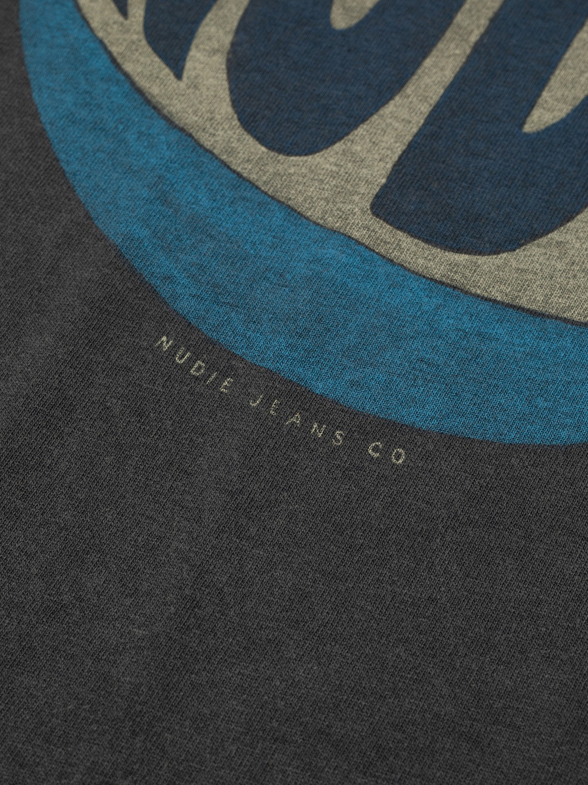 Nudie Koffe Nudie T-Shirt Antracite-Men&#39;s T-Shirts-Brooklyn-Vancouver-Yaletown-Canada