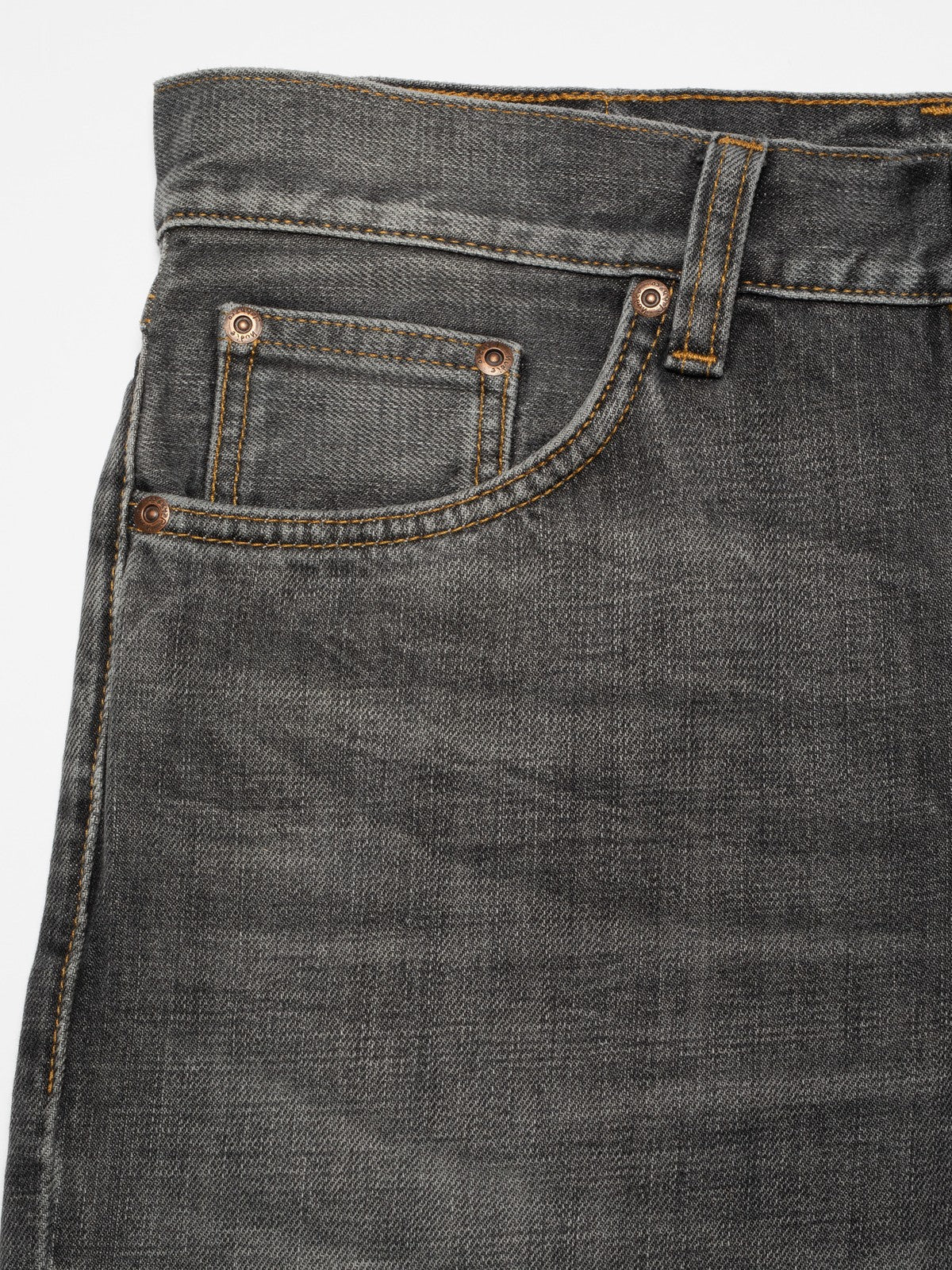 Nudie Steady Eddie II Grey Crosshatc-Men&#39;s Denim-Brooklyn-Vancouver-Yaletown-Canada