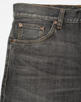 Nudie Steady Eddie II Grey Crosshatc-Men's Denim-Brooklyn-Vancouver-Yaletown-Canada