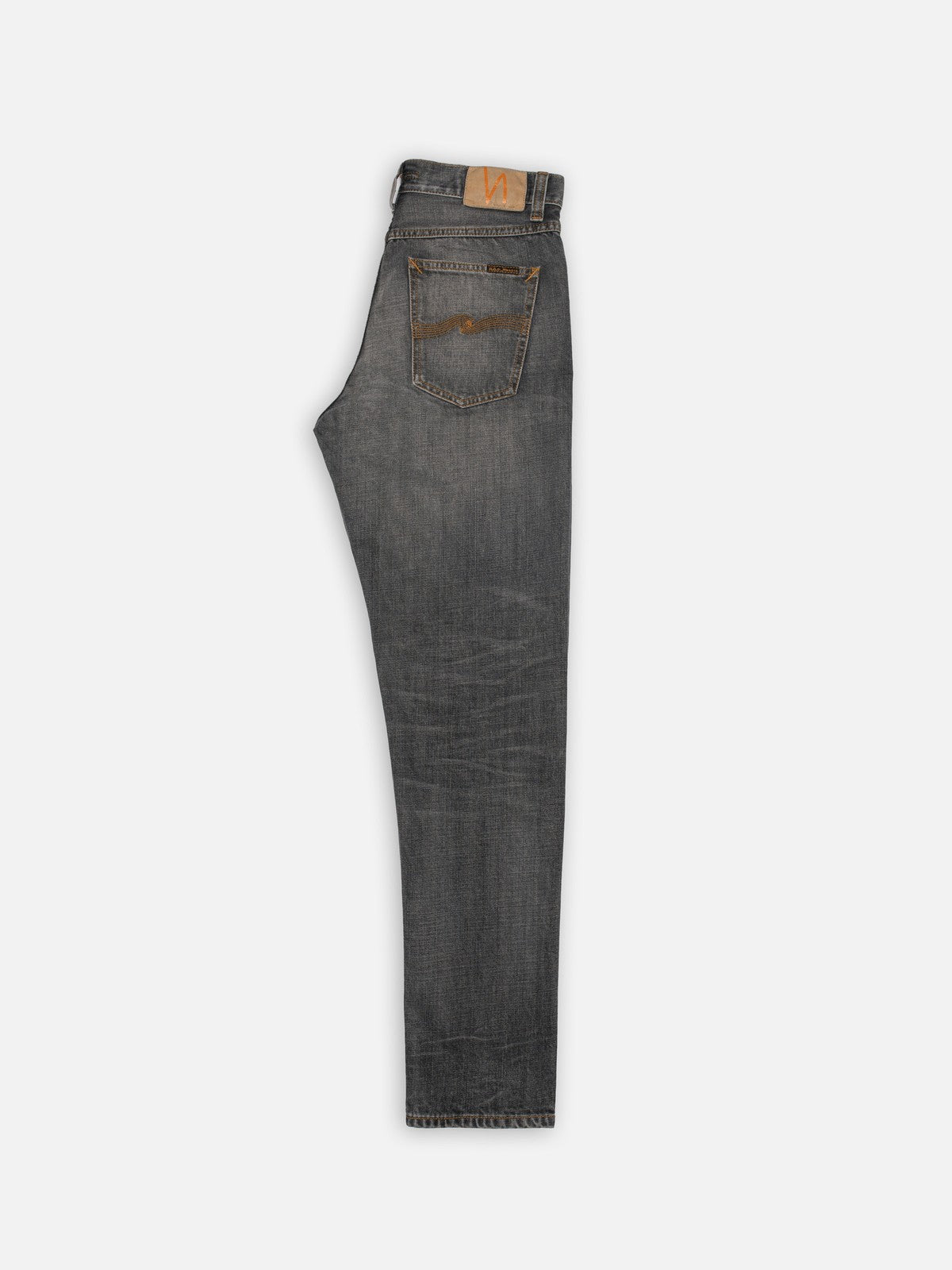 Nudie Steady Eddie II Grey Crosshatc-Men&#39;s Denim-Brooklyn-Vancouver-Yaletown-Canada