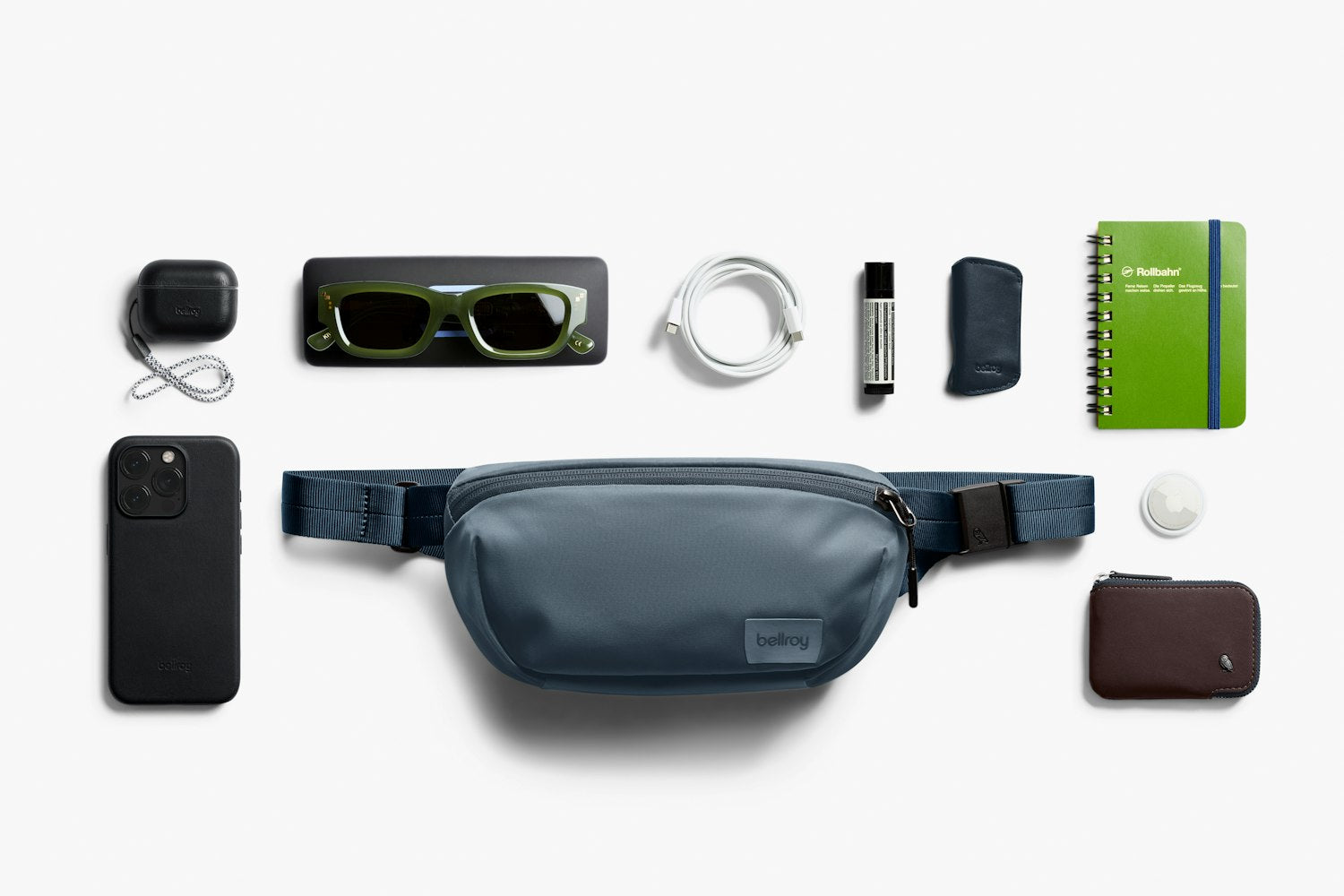 Bellroy Laneway Belt Bag BlueSteel-Men&#39;s Bags-Brooklyn-Vancouver-Yaletown-Canada