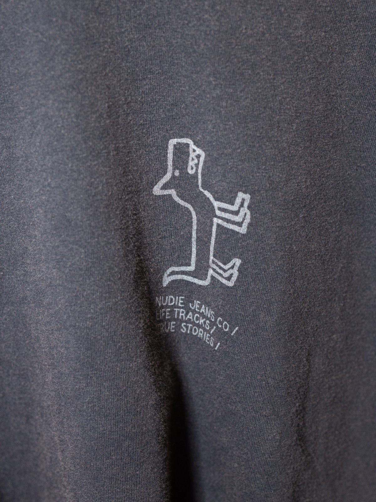 Nudie Koffe Scratched Tracks T-Shirt-Men&#39;s T-Shirts-Brooklyn-Vancouver-Yaletown-Canada