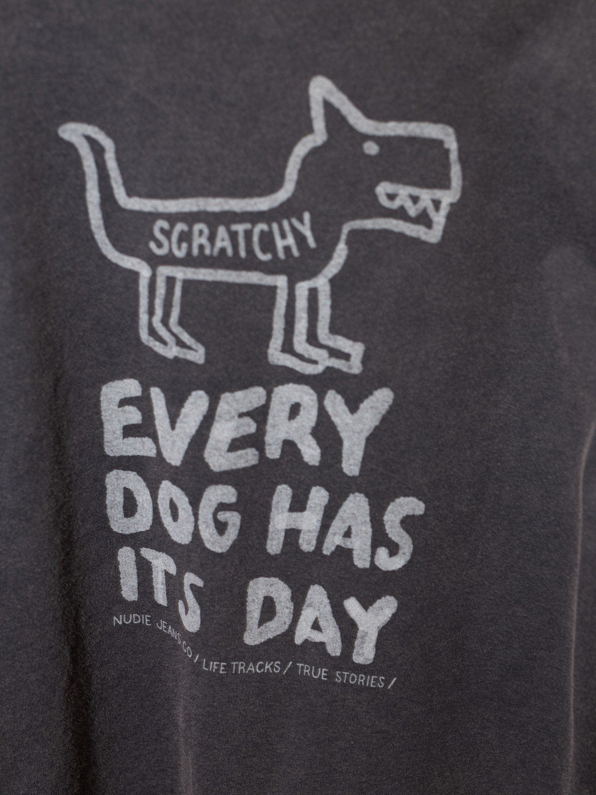 Nudie Koffe Scratched Tracks T-Shirt-Men's T-Shirts-Brooklyn-Vancouver-Yaletown-Canada