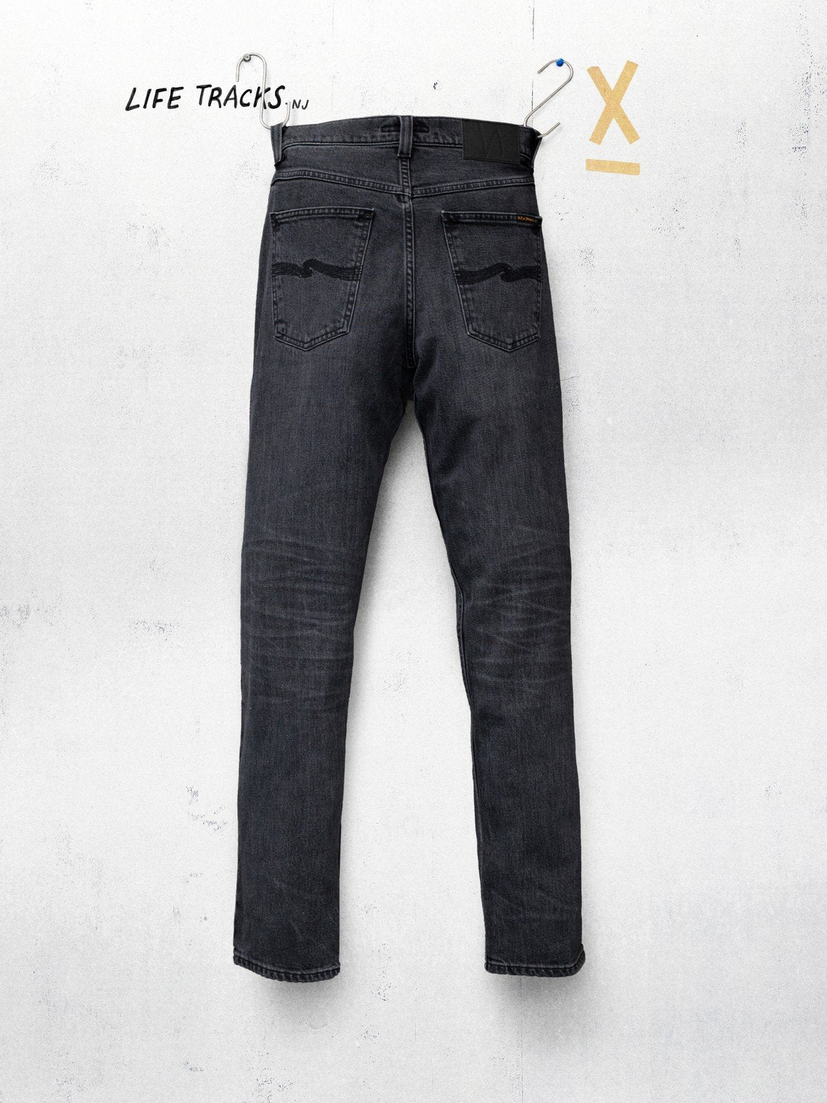 Nudie Solid Ollie Pale Tracks-Men's Denim-Brooklyn-Vancouver-Yaletown-Canada
