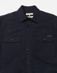Nudie Glenn Padded Shirt Flannel - Blueberry-Men's Shirts-Brooklyn-Vancouver-Yaletown-Canada