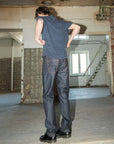 Nudie Gritty Jackson Blue Dry Two-Men's Denim-Brooklyn-Vancouver-Yaletown-Canada