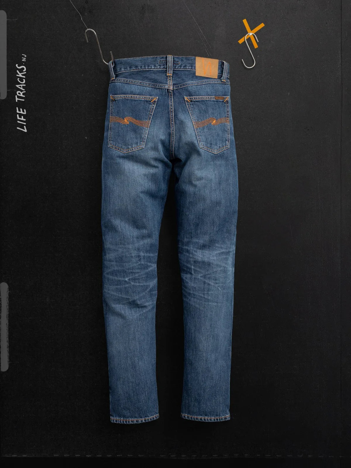 Nudie Steady Eddie II Twisted Tracks-Men's Denim-Brooklyn-Vancouver-Yaletown-Canada