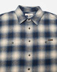 Nudie Julian Worker Shirt Checked - Blue-Men's Shirts-Brooklyn-Vancouver-Yaletown-Canada