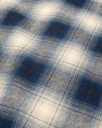 Nudie Julian Worker Shirt Checked - Blue-Men's Shirts-Brooklyn-Vancouver-Yaletown-Canada