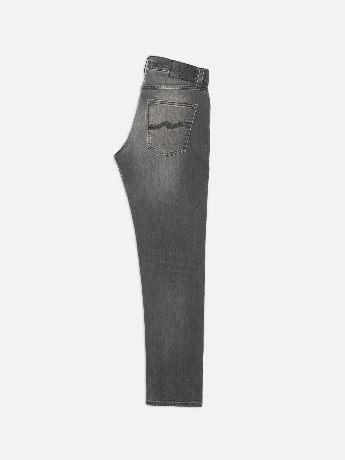 Nudie Solid Ollie Black Mist-Men's Denim-Brooklyn-Vancouver-Yaletown-Canada