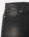 Nudie Solid Ollie Black Mist-Men's Denim-Brooklyn-Vancouver-Yaletown-Canada