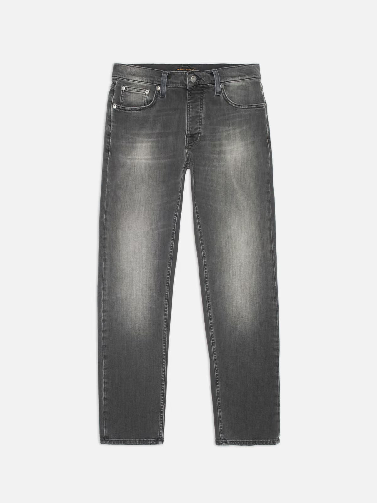 Nudie Solid Ollie Black Mist-Men's Denim-Brooklyn-Vancouver-Yaletown-Canada