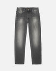 Nudie Solid Ollie Black Mist-Men's Denim-Brooklyn-Vancouver-Yaletown-Canada