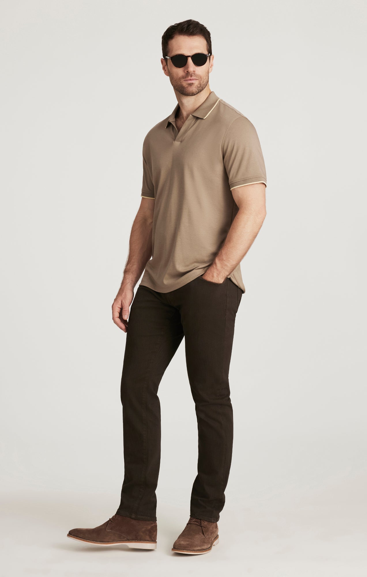 34 Heritage Riviera Polo Brindle-Men&#39;s T-Shirts-Brooklyn-Vancouver-Yaletown-Canada
