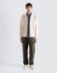 Far Afield Station Cardigan - Stone-Men's Sweaters-Brooklyn-Vancouver-Yaletown-Canada