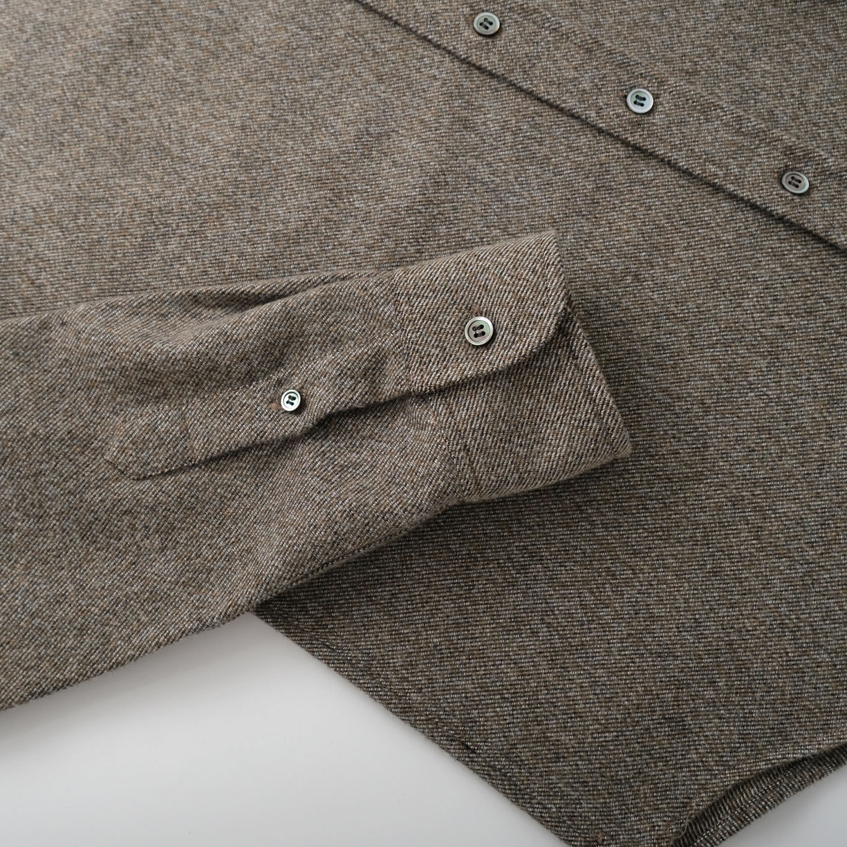 Outclass Flannel Classic Shirt - Moss Twill-Men&#39;s Shirts-Brooklyn-Vancouver-Yaletown-Canada