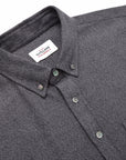 Outclass Flannel Classic Shirt - Grey Twill-Men's Shirts-Brooklyn-Vancouver-Yaletown-Canada