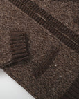 Outclass Zip Cardigan - Brown Marl-Men's Sweaters-Brooklyn-Vancouver-Yaletown-Canada